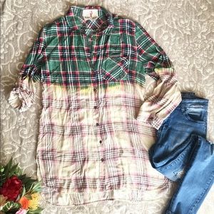 Boho Jane Brand: Dip Dye Button-down (like new)